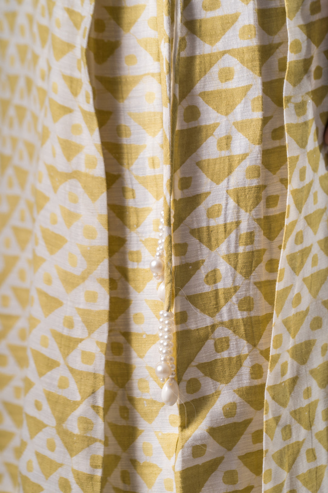 Designer Yellow 2 piece Coord Set